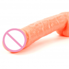 Фалоімітатор подвійний реалістичний з вібрацією photo 1