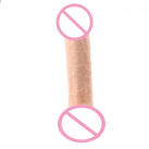 Фаллоимитатор огромный. Реалистичный. Силикон. На присоске. photo 4