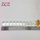 Стеклянный фаллоимитатор с кольцами для анального секса photo 6