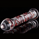 Анальная пробка в форме пениса с сердечками photo 1