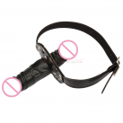 Подвійний кляп у рот на ремені photo 1