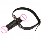 Подвійний кляп у рот на ремені photo 4