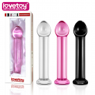 Стеклянный фаллоимитатор  Lovetoy photo 3