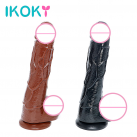 Большой реалистичный фаллоимитатор IKOKY на присоске photo 2