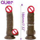 Фаллоимитатор. Реалистичный. Силикон. На присоске. photo 2