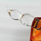 Двосторонній фалоімітатор зі скла, 19 см*2.8 см photo 1