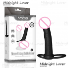 Фалоімітатор. Реалістичний. Силікон. З кільцем. photo 1