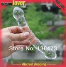 Двосторонній фалоімітатор скляний photo 2