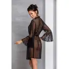 Воздушный пеньюар LOVELIA PEIGNOIR black L/XL - Passion photo 4