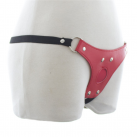 Страпон с анальной пробкой на ремнях photo 3