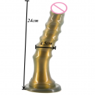 Большой фаллоимитатор на присоске, 24 см photo 3