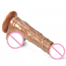 Реалистический пенис на сильной присоске, цвет черный photo 5