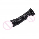 Вращающийся огромный черный фаллоимитатор photo 4