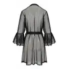 Воздушный пеньюар LOVELIA PEIGNOIR black L/XL - Passion photo 6