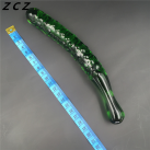 Фаллоимитатор Огурец. Стекло. photo 3