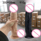 Великий реалістичний дилдо, 910 г photo 2