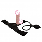 Трусы-страпон с надувным фаллоимитатором и ручной помпой photo 5