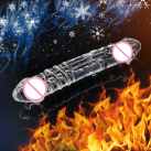 Фаллоимитатор. Двойной. Стекло. photo 6