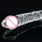 Фаллоимитатор. Двойной. Стекло. photo 4