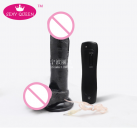 Фалоімітатор. Реалістичний. Силікон. З вібрацією. З присоск. Обертається. photo 4