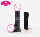 Фалоімітатор. Реалістичний. Силікон. З вібрацією. З присоск. Обертається. photo 6