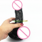 Чорний фалоімітатор на присосці photo 1