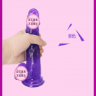 Прозорий фалоімітатор, три кольори photo 2