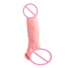 Фалоімітатор. Реалістичний. Силікон. З вібрацією. З повітряним насосом. photo 6