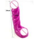 Фаллоимитатор спиральный. Реалистичный. Силикон. 24 см. photo 2