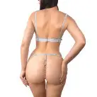 Сексуальний набір білизни Art of Sex - Sweet Angel, розмір L-2XL, колір білий photo 2