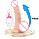 Фаллоимитатор. Реалистичный. Силикон. С вибрацией. 16,5 см. photo 2