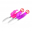 Силіконовий вібратор, USB акумулятор, обертання на 360 градусів, 6 режимів вібрації, водонепроникний photo 3