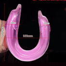 Фаллоимитатор. Двойной. Силикон. photo 1