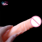 Реалістичний силіконовий великий пеніс з присоскою та пультом дистанційного керування LF-009 photo 5