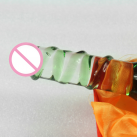 Фаллоимитатор. Двойной. Стекло. photo 3