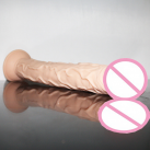 Водонепроницаемый супер огромный фаллоимитатор на присоске, 35х4.8 см photo 4