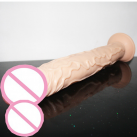 Водонепроницаемый супер огромный фаллоимитатор на присоске, 35х4.8 см photo 1