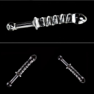 Стеклянный фаллоимитатор, прозрачный photo 2