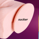 Силіконовий фалоімітатор реалістичний на присосці photo 1