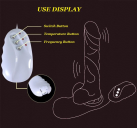 Фалоімітатор реалістичний з вібрацією та підігрівом photo 1