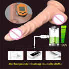 Фалоімітатор реалістичний з вібрацією та підігрівом photo 3