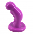 Большая анальная пробка, цвет фиолетовый photo 2