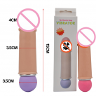 Вібратор для жінок, 15х4 см photo 2