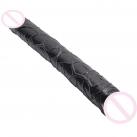 Двойной гибкий фаллоимитатор, разные цвета photo 3