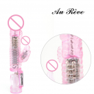 Вибратор Кролик AuReve, водонепроницаемый  photo 6