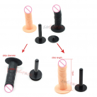 Силиконовый фаллоимитатор, 130*35 мм photo 1