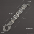 Фаллоимитатор стеклянный для анального секса photo 3