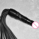 Фалоімітатор. Реалістичний. З кнтутом. Силікон. Чорний. photo 1