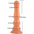 Фаллоимитатор 20.2х4.6 см киберкожа photo 3