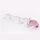 Скляний фалоімітатор із серцем photo 3